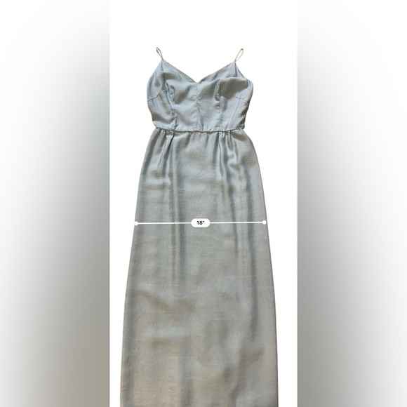 Elegant Evening Pin Up Retro Vintage Dress Light Blue Size Small - Picture 11 of 12